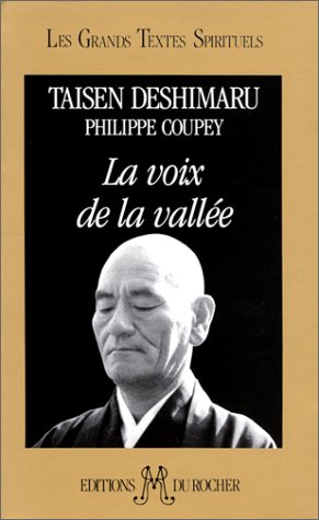 Couverture du livre « La Voix de la vallée » de Taisen Deshimaru